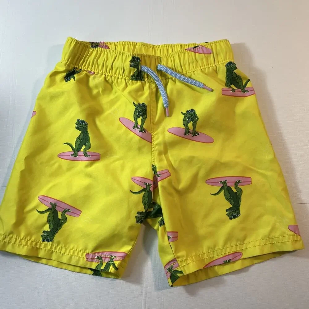 Lot of 6 Boys Size 4/5 Shorts Swim Trunks Big Chill Gap Mesh Athletic Casual